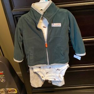 Baby boy fleece set